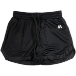 iAthletic Casual Basketball Shorts Womens - Black/Black